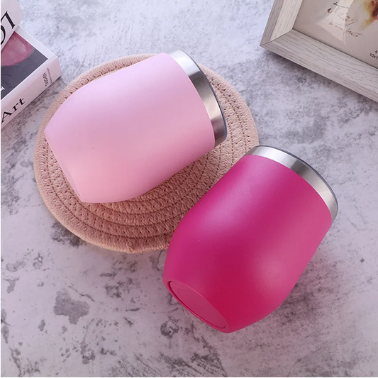 12oz Insulated Eggshell Mug – Coffee, Wine & Beer Cup