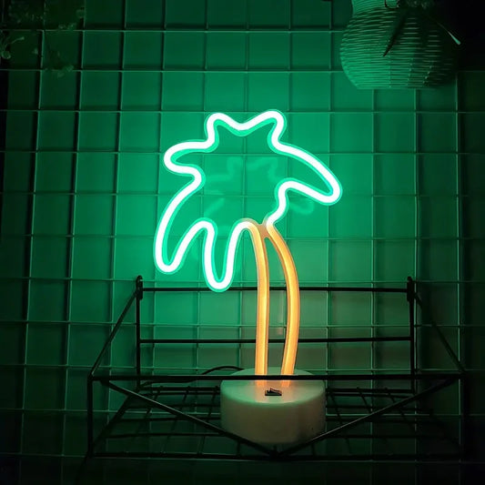 Coconut Palm Neon Light