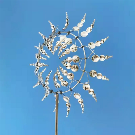 Kinetic Metal Wind Spinner for Outdoors – Decorative Swing-Style Windmill for Garden, Lawn, Patio & Yard Decor