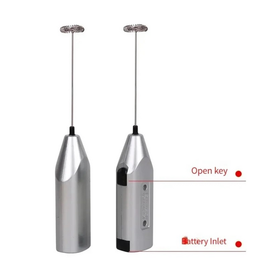 Mini Electric Handheld Mixer – Multi-Purpose Egg Beater & Milk Frother for Coffee, Cream, Batter & More
