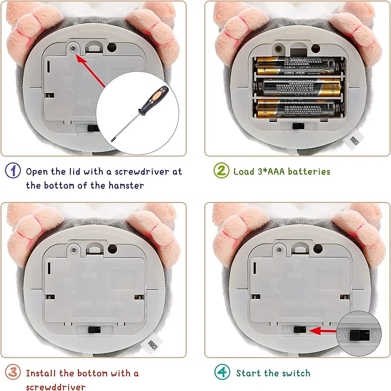 Step-by-step guide on how to install a wall switch with batteries.