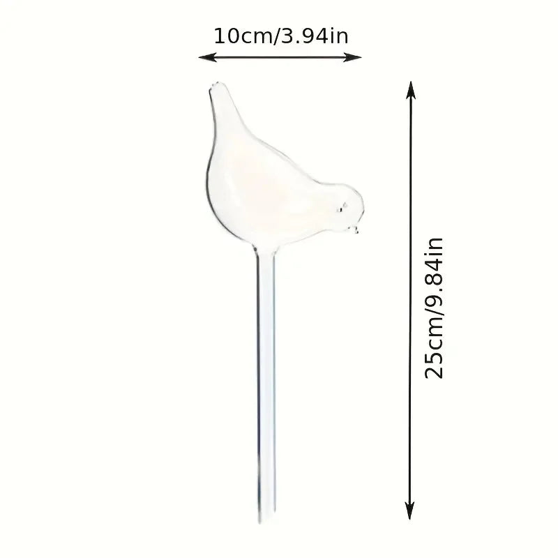 Measurement chart of a bird-shaped object with dimensions labeled.