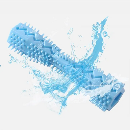 Water effect on the chew stick