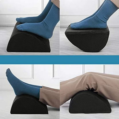 Ergonomic Foot Rest for Under Desk – Memory Foam Support for Office, Home & Gaming, Non-Slip Foot Stool for Comfort & Posture
