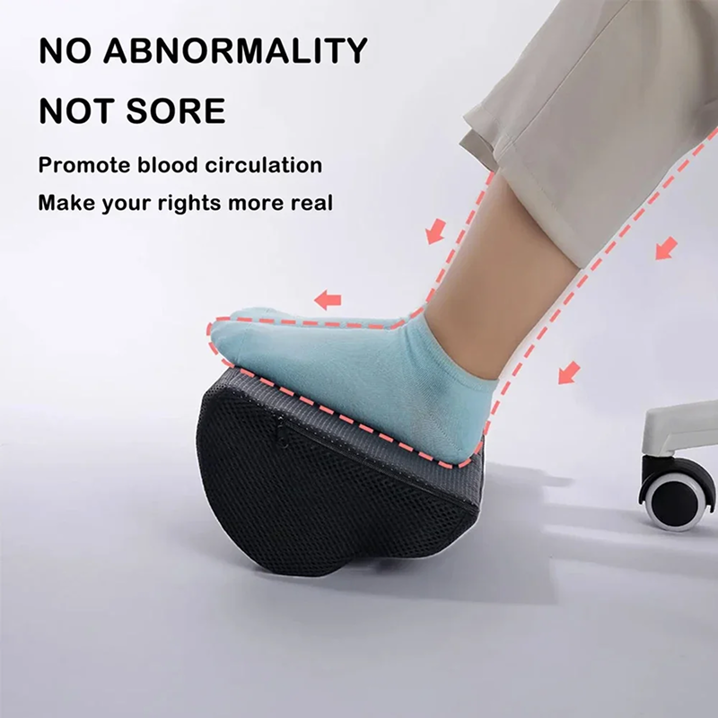 Ergonomic Foot Rest for Under Desk – Memory Foam Support for Office, Home & Gaming, Non-Slip Foot Stool for Comfort & Posture