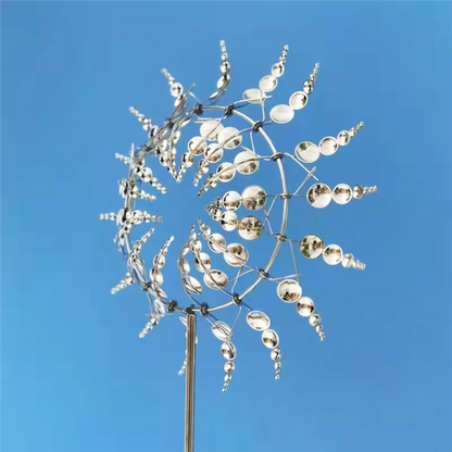 Kinetic Metal Wind Spinner for Outdoors – Decorative Swing-Style Windmill for Garden, Lawn, Patio & Yard Decor