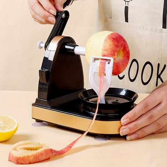 Manual Apple & Potato Peeler – Hand-Cranked Slicer, Cutter & Corer for Fruits and Vegetables