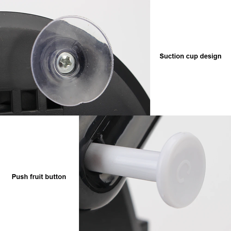 Manual Apple & Potato Peeler – Hand-Cranked Slicer, Cutter & Corer for Fruits and Vegetables