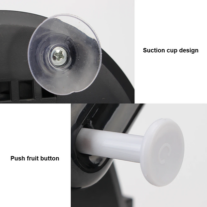 Manual Apple & Potato Peeler – Hand-Cranked Slicer, Cutter & Corer for Fruits and Vegetables