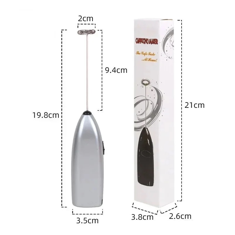 Mini Electric Handheld Mixer – Multi-Purpose Egg Beater & Milk Frother for Coffee, Cream, Batter & More