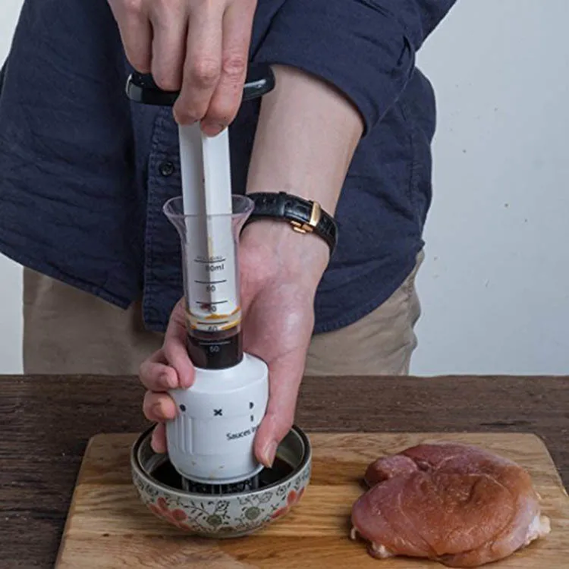 Meat Tenderizer & Injector – Stainless Steel Needle Tool for Marinade & Flavor Infusion