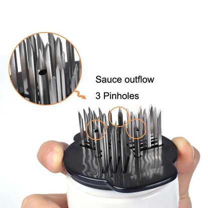 Meat Tenderizer & Injector – Stainless Steel Needle Tool for Marinade & Flavor Infusion