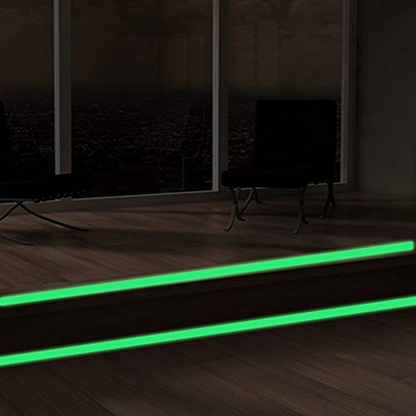 Self-Adhesive Glowing Tape – Green Fluorescent Luminous Strip for Stairs, Walls, and DIY Home Decoration