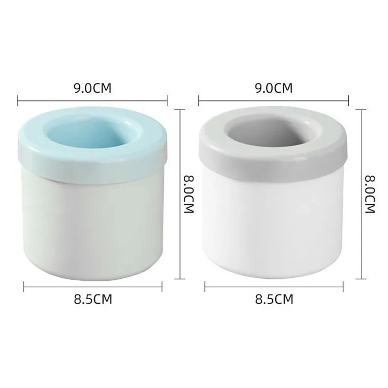 Silicone Ice Cube Mold & Bucket – Round Ice Maker for Freezer, DIY Summer Drinks & Barware Use