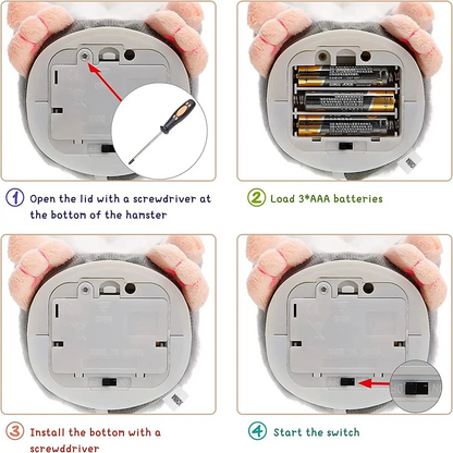 Step-by-step guide on how to install a wall switch with batteries.